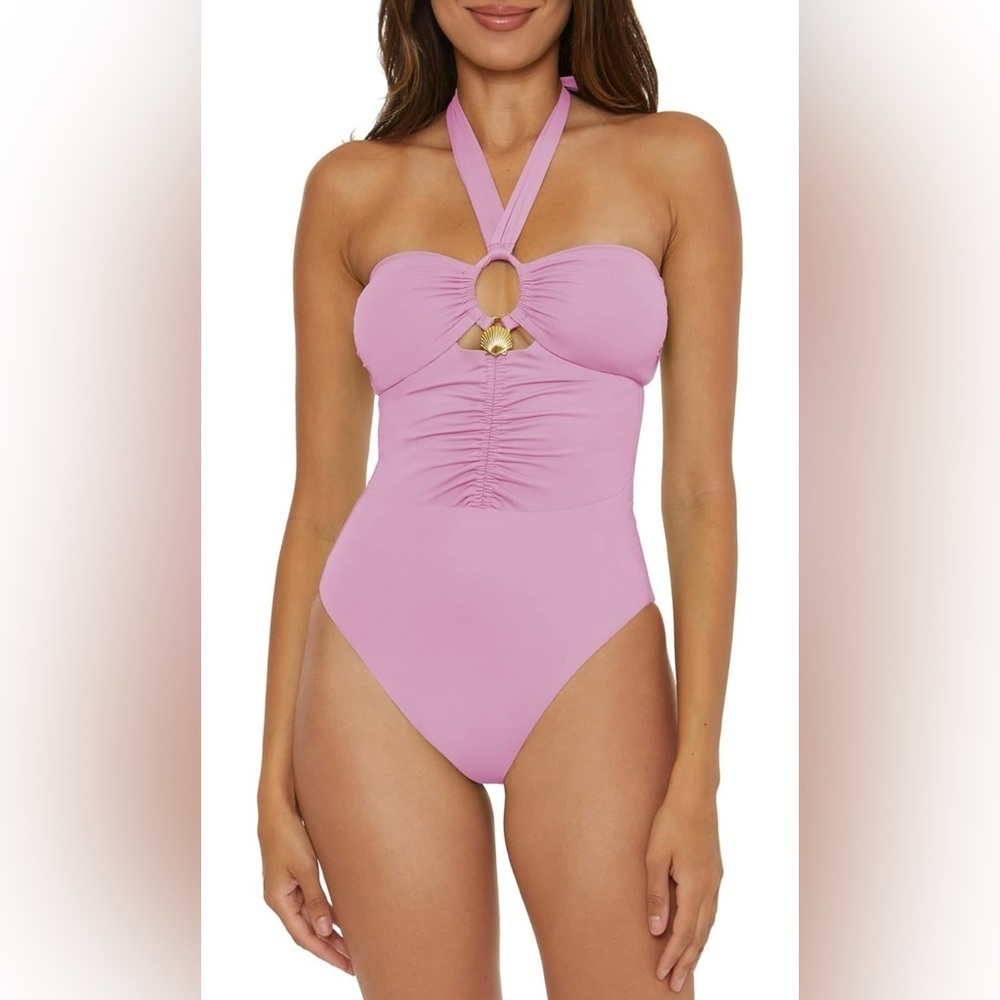 Soluna Swim Women's Standard Shell Wee Multi-Way Maillot One Piece Swimsuit